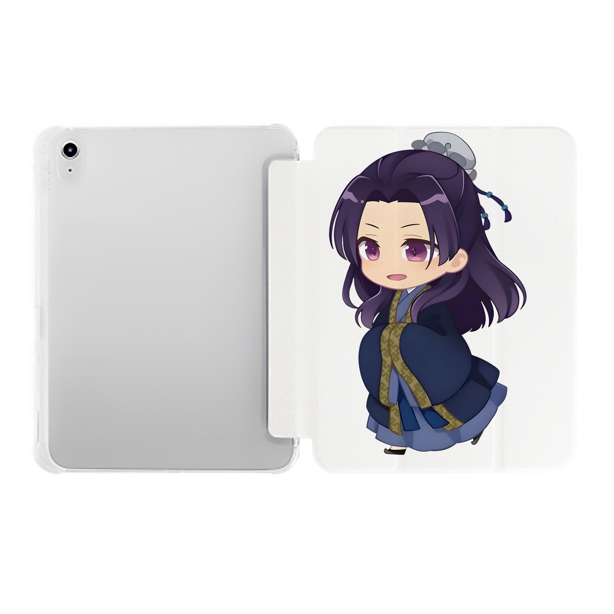 （画像用） 薬屋のひとりごと The Apothecary Diaries IPad ケース ペン収納付き 三つ折りスタンド PUレザー×シリコン 対応機種9.5/10.5/10.9インチ